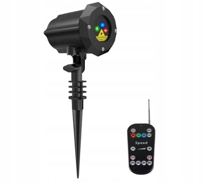 Záhradné projektor - Laserový projektor Poeland 5W IP65